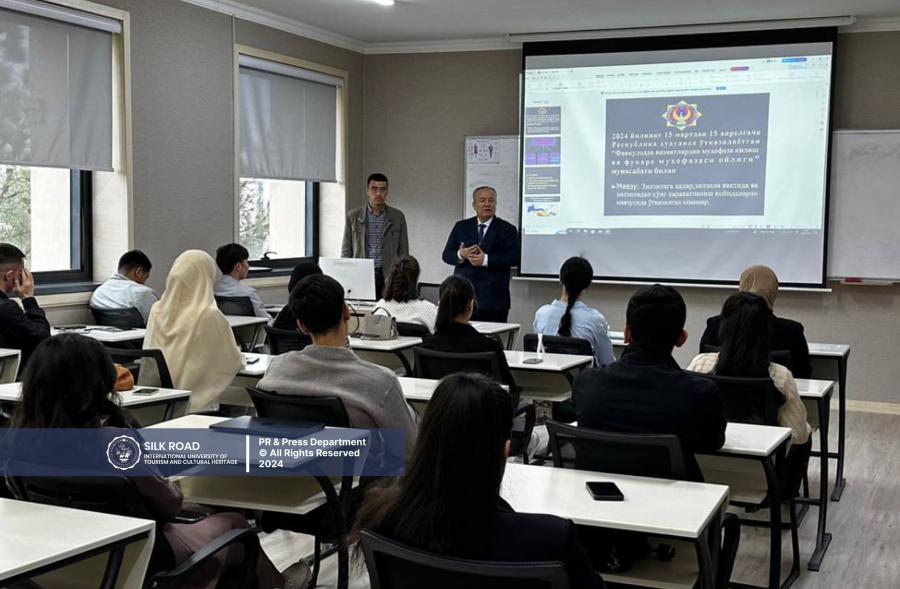 Our university held an educational seminar on the topic of right movement in emergencies