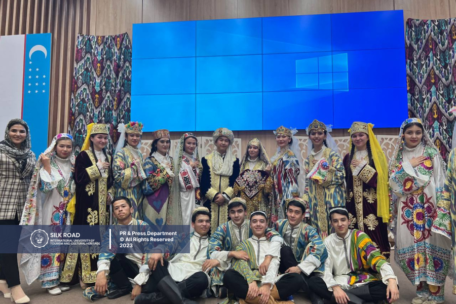 The university’s student theatre studio presented the folkloric and ethnographic spectacle “Samaria”