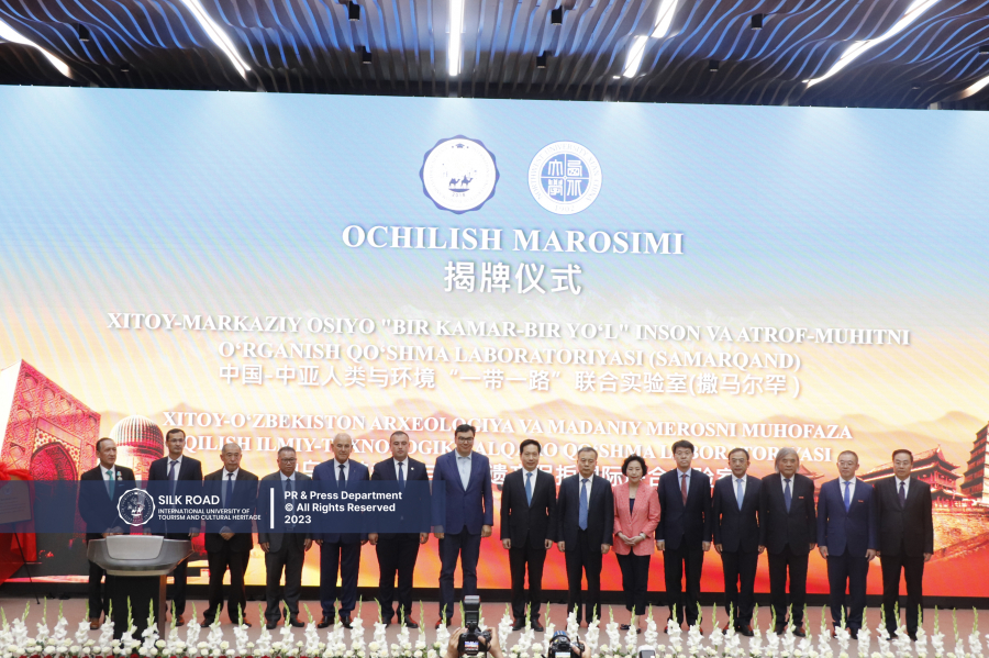 A joint China-Central Asia “One Belt and One Road” International Laboratory for the study of human and environment has been established at our university