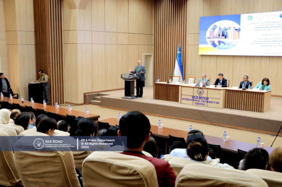 International scientific and practical conference &quot;Cultural Echoes on the Silk Road: bridging historical legacies with modern tourism&quot; is held at our university