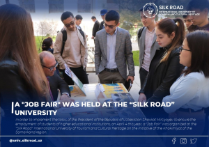 A &quot;Job Fair&quot; was held at the “Silk Road” University