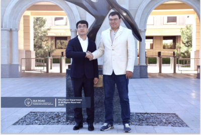Cai Xuejun, Director General of the China Silk Road Fund, acquainted with our university