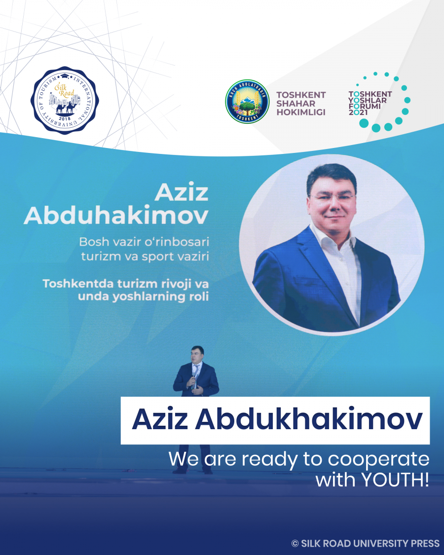 Aziz Abdukhakimov: We are ready to cooperate with youth!