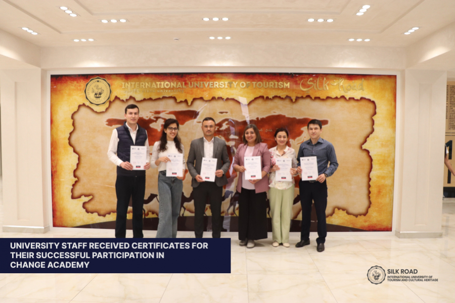 Сотрудники университета получили сертификаты за успешное участие в Change Academy