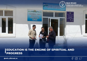 Education is the engine of spiritual and progress