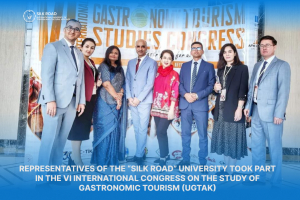 Представители университета «Шелковый путь» приняли участие в VI Международном конгрессе по изучению гастрономического туризма (UGTAK)