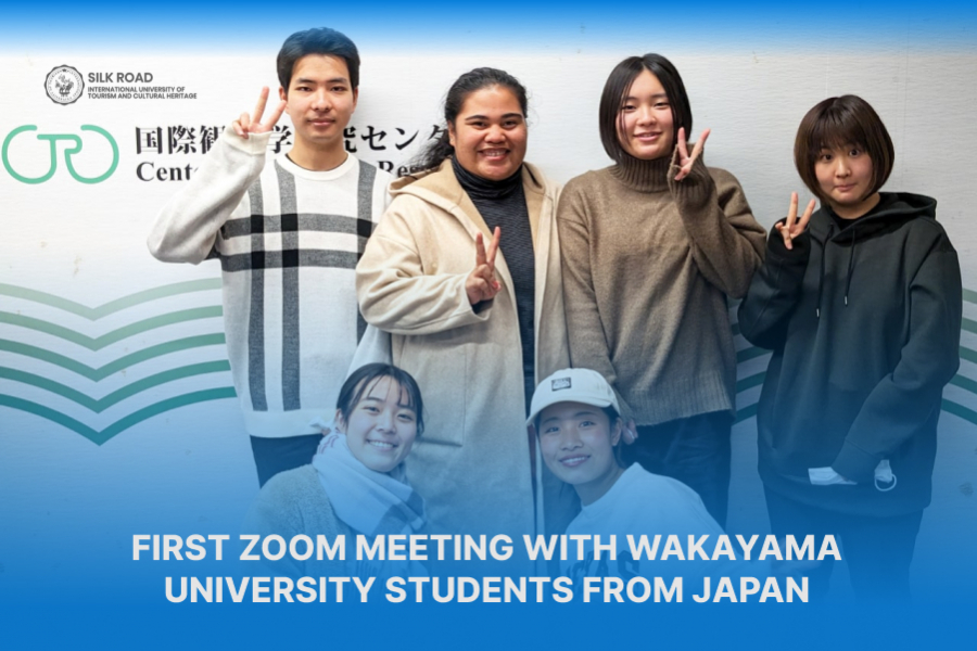 FIRST ZOOM MEETING WITH WAKAYAMA UNIVERSITY STUDENTS FROM JAPAN