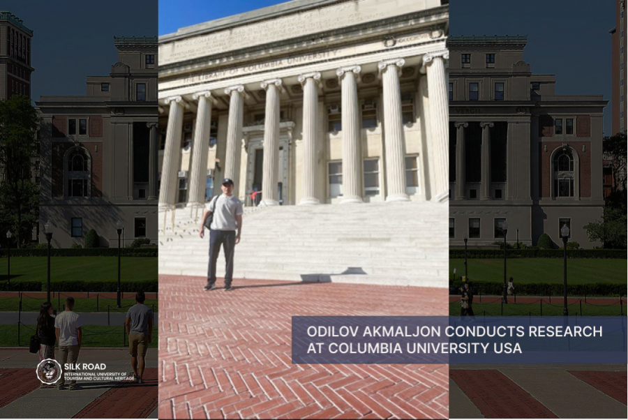 Odilov Akmaljon conducts research at Columbia University USA