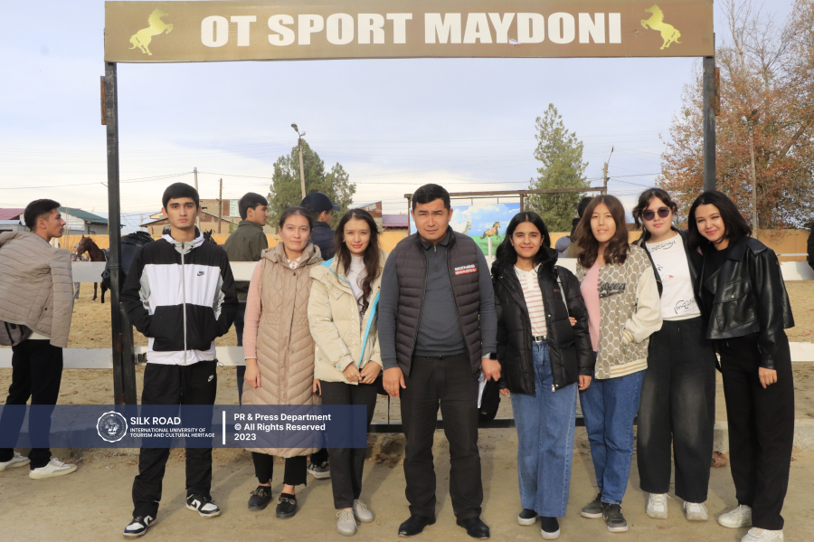 A trip to the territory of the “Riding School” was organized for students