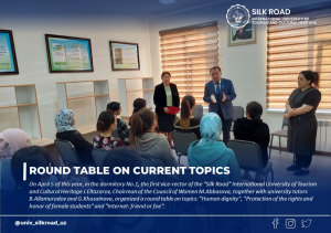 Round table on current topics