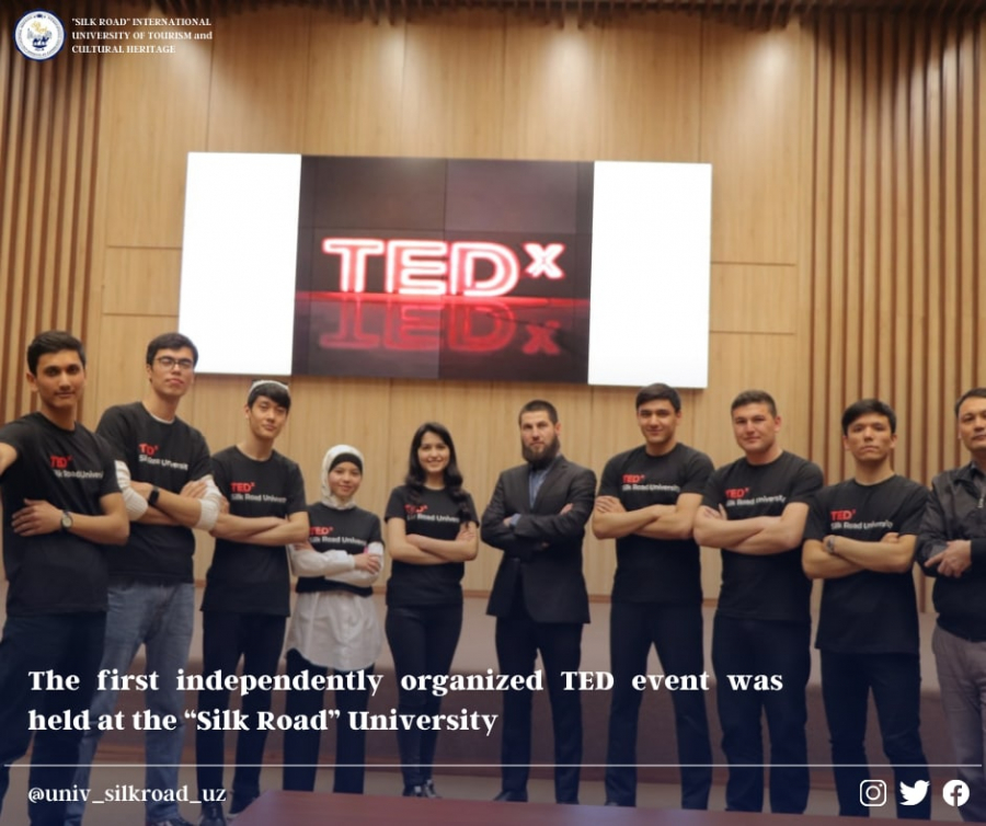 The first independently organized TED event was held at the “Silk Road” University