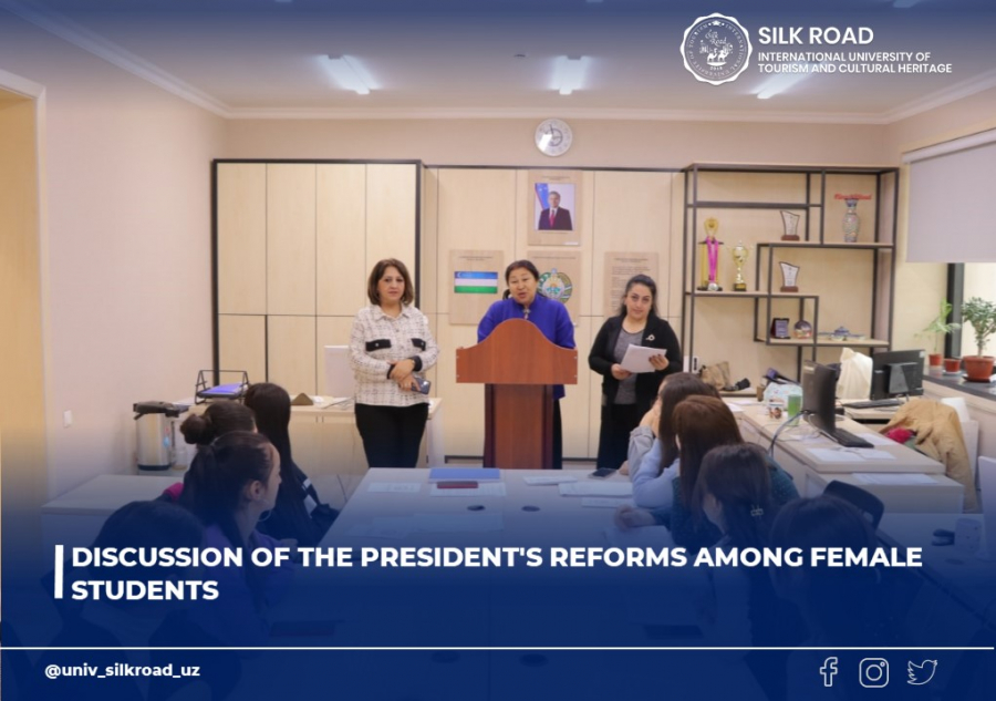 Discussion of the President&#039;s reforms among female students