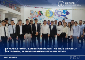 A mobile photo exhibition shows the true vision of extremism, terrorism and missionary work