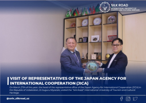 Visit of representatives of the Japan Agency for International Cooperation (JICA)