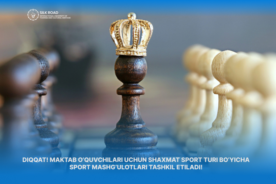 ATTENTION! SPORT COURSES ON CHESS SPORT ARE ORGANIZED FOR SCHOOL STUDENTS!