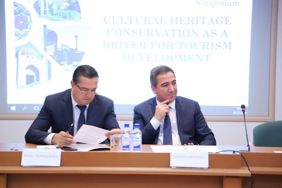 В Самарканде прошел I Международный научно-практический симпозиум «Сохранение культурного наследия и его вклад в развитие туризма»