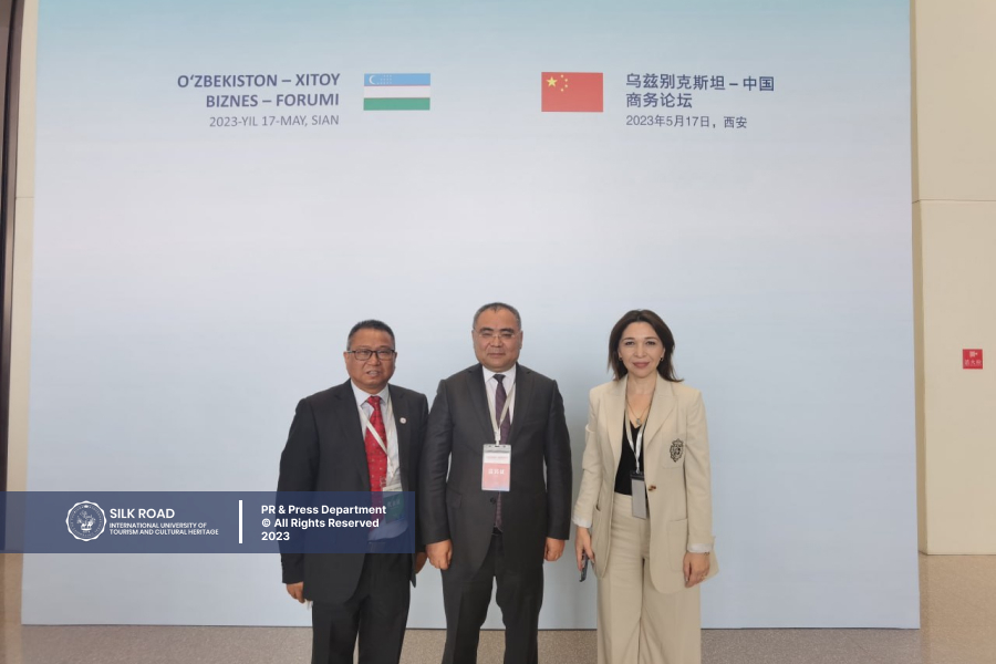 Проректор Тони Цзоу принял участие в саммите Китай - Центральная Азия
