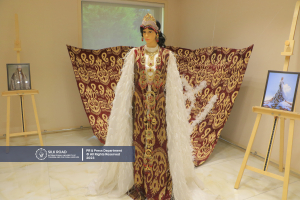 The national dress that was recognized as the best in the world competition was given to “Silk Road” International University of Tourism and Cultural Heritage