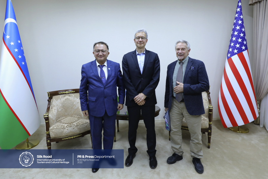 Ambassador Extraordinary and Plenipotentiary of the United States to the Republic of Uzbekistan Daniel N. Rosenblum paid an official visit to the “Silk Road” University