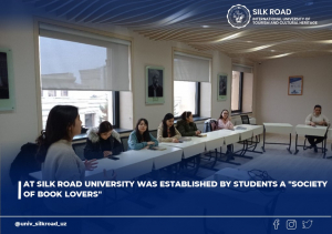 At the &quot;Silk Road&quot; University was established a &quot;Society of Book Lovers&quot;