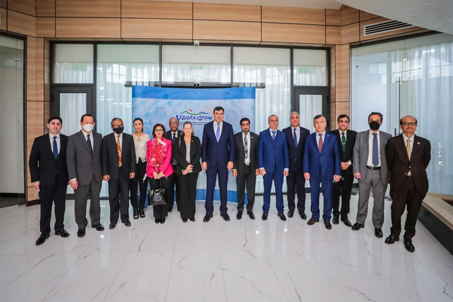 Aziz Abdukhakimov met with foreign ambassadors and representatives of the diplomatic corps in Uzbekistan