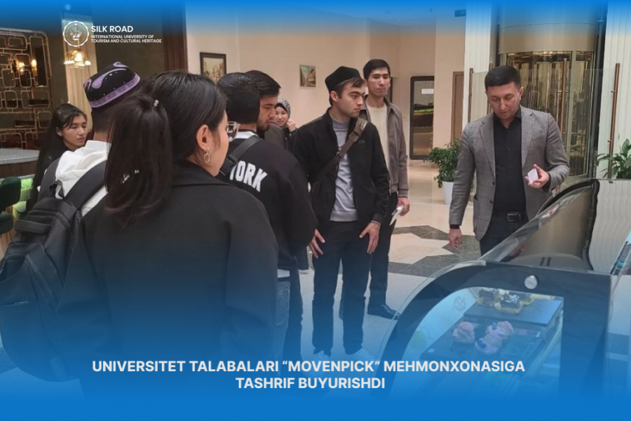 University students visited the “Movenpick” Hotel