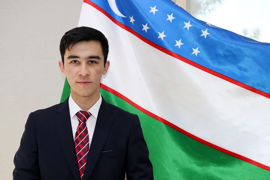 Inoyatillo Tuichiev - one of the winners of the Islam Karimov State Scholarship