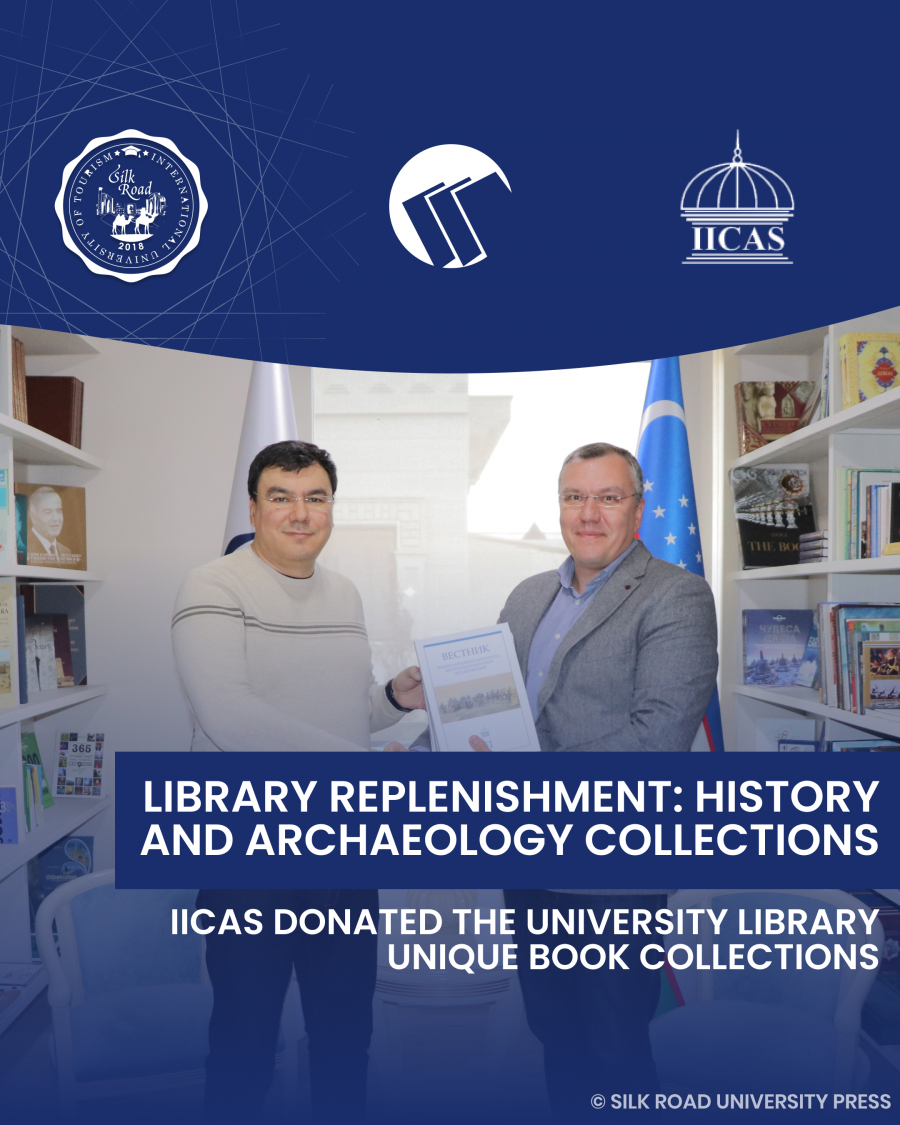 IICAS donated the university library unique book collections