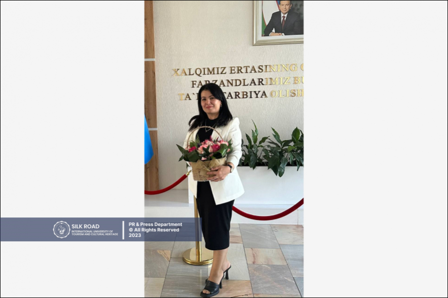 A lecturer of the department of “Languages” at our university successfully defended her PhD dissertation