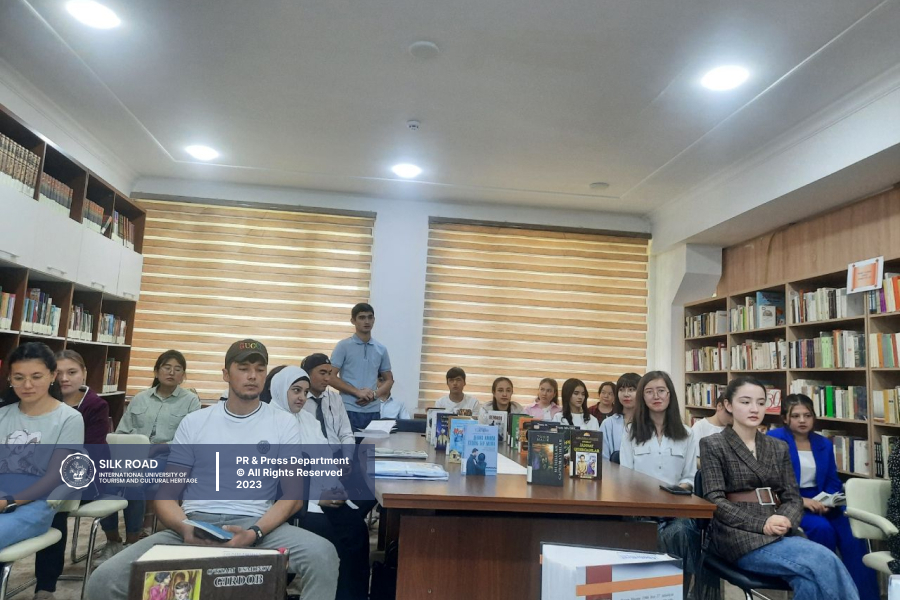 The round table on the theme “A book-loving nation” was held at Samarkand Regional Information and Library Centre named after A.S. Pushkin