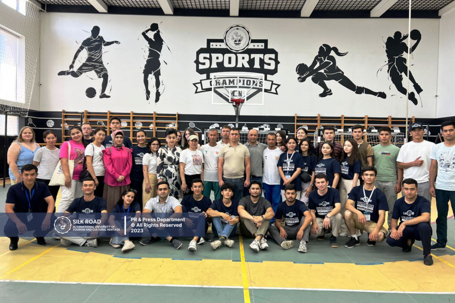 Our university hosted sports games in the framework of the “International Summer School”