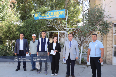 “Silk Road” International University supports youth of Samarkand