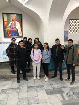 First-year students visited the Mausoleum of Amir Temur