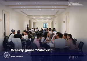 Weekly game “Zakovat”