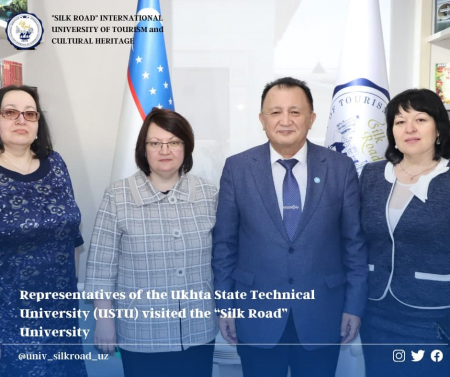 Representatives of the Ukhta State Technical University (USTU) visited the  “Silk Road” University