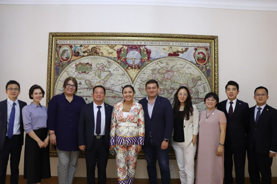 The “Minyoun Hospitality” management visited the “Silk Road” International University of Tourism