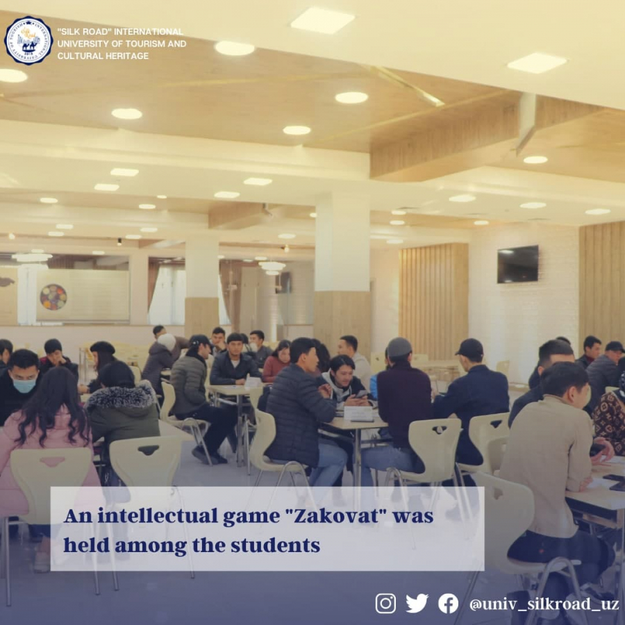 An intellectual game &quot;Zakovat&quot; was held among the students