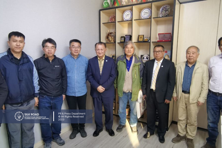 Visit of the delegation of Northwest University in China, a partner university of the Silk Road International University of Tourism and Cultural Heritage in Samarkand