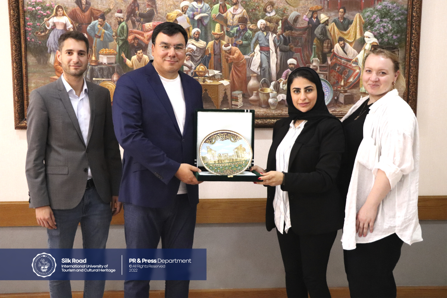 Representatives of the “WizzAir Abu Dhabi” (UAE) made an official visit to the “Silk Road” International University