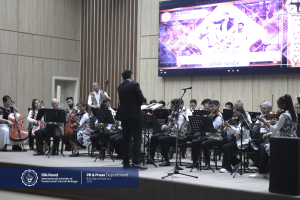 A concert of the Samarkand Symphony Orchestra was held at the “Silk Road” University