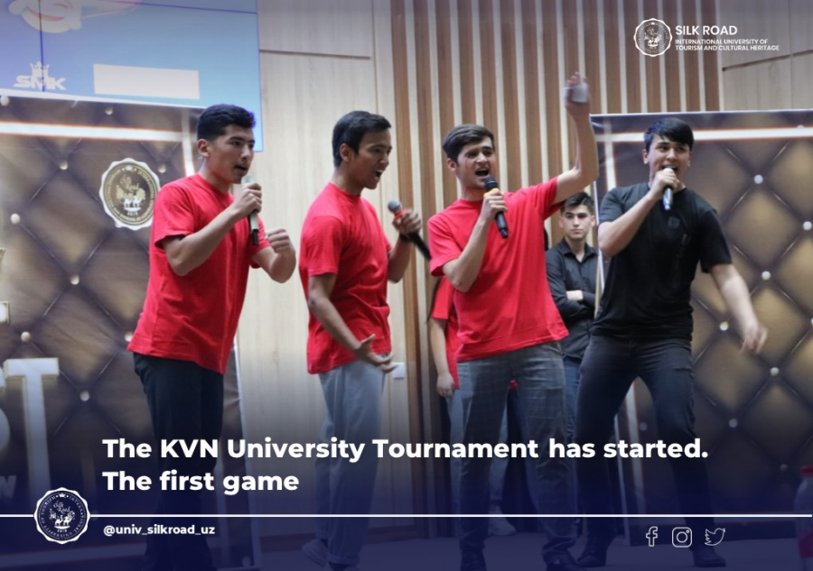 The KVN University Tournament has started. The first game