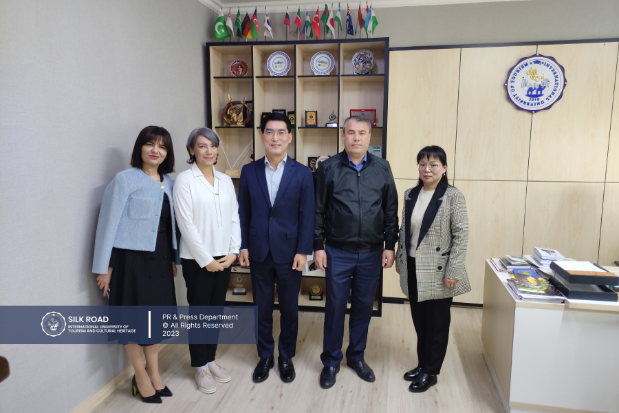 On March 14th of this year, a meeting was held at the &quot;Silk Road&quot; International University of Tourism and Cultural Heritage with university officials and representatives of the educational center under the Embassy of the Republic of Korea in Uzbekistan