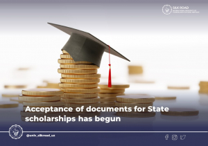 Acceptance of documents for State scholarships has begun