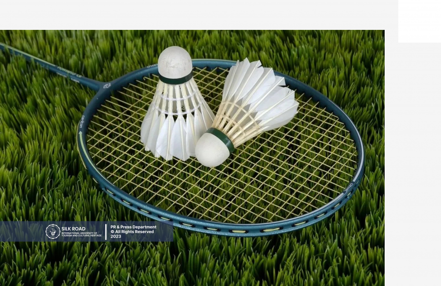 Sport competitions on the sport of badminton were organized at our university